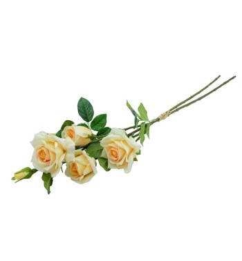 Fascio di Rose e Boccioli H.75 cm