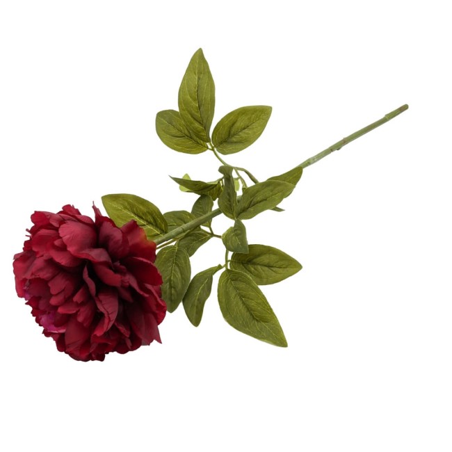 Peonia Artificiale H.72 cm
