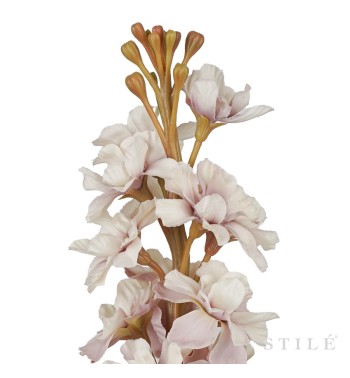 Viola a Ciocche Artificiale H.65 cm