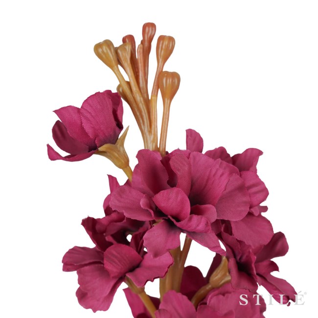 Viola a Ciocche Artificiale H.65 cm