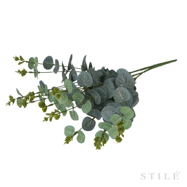 Ramo con Foglie Verdi Artificiale H.50 cm