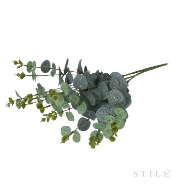 Ramo con Foglie Verdi Artificiale H.50 cm