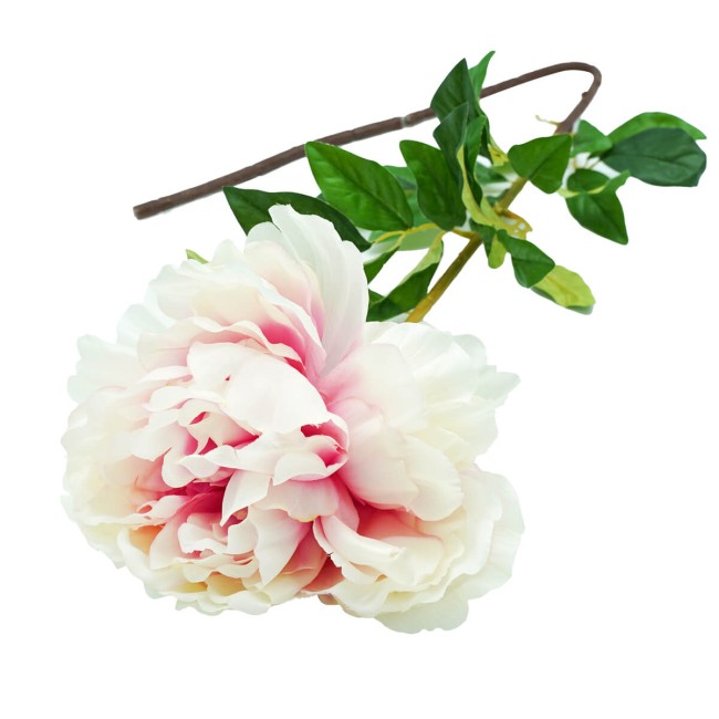 Peonia Artificiale Rosa H.113 cm