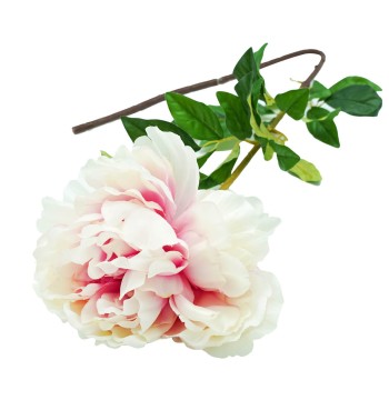 Peonia Artificiale Rosa H.113 cm
