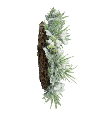 Ghirlanda Natalizia Innevata D.45 cm