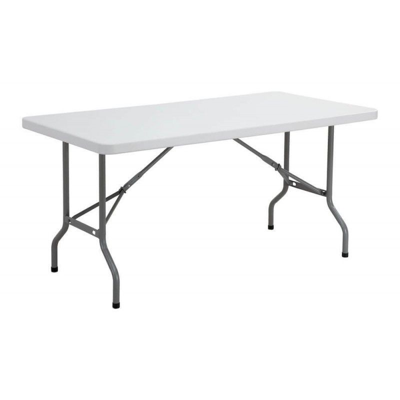 Tavolo da Catering con Gambe Pieghevoli 152x76xH.74 cm