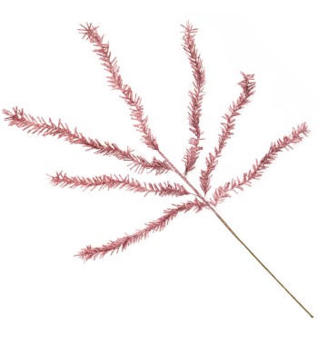 Ramo di Pino Glitterato H.73 cm Vari Colori