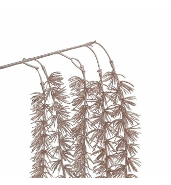 Ramo Natalizio con Aghi Metallizzato L.68 cm 2 Colori