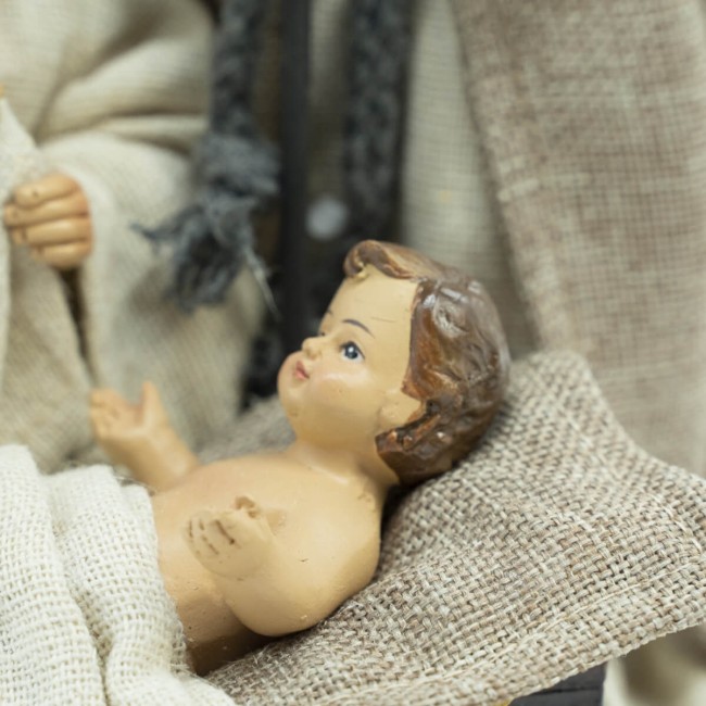 Natività in Poliresina 26x16x15 cm