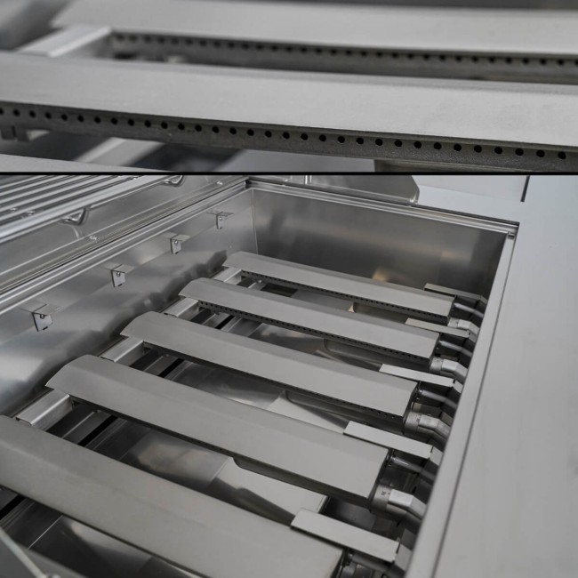 Cucina da Giardino in Acciaio e Teak - Stoccolma