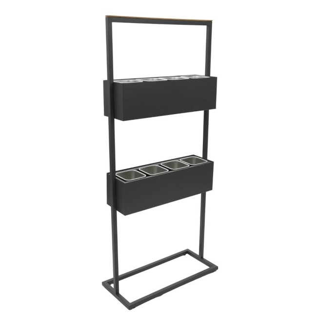 Fioriera Verticale da Esterno in Acciaio