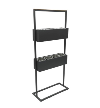 Fioriera Verticale da Esterno in Acciaio