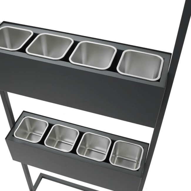 Fioriera Verticale da Esterno in Acciaio