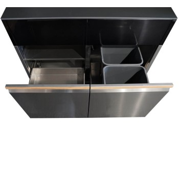 Cucina Outdoor in Acciaio e Pietra Sinterizzata - Copenaghen