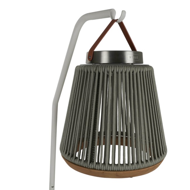 Stand Porta Lampada in Acciaio Inossidabile