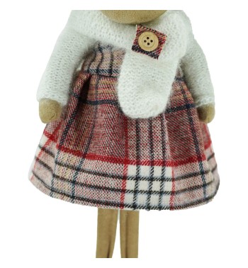 Renna Natalizia in Piedi Maschio o Femmina H.40 cm