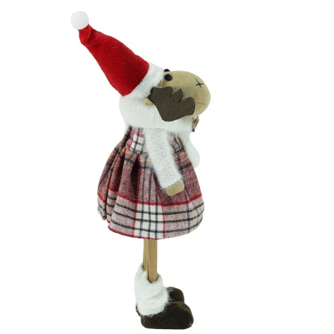 Renna Natalizia in Piedi Maschio o Femmina H.40 cm