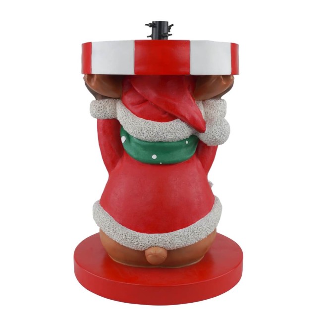 Base per Albero di Natale con Renna in Resina H.65 cm