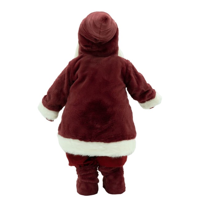 Babbo Natale con Abito Bordeaux 4 Misure