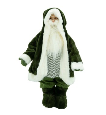 Babbo Natale con Abito Verde 4 Misure