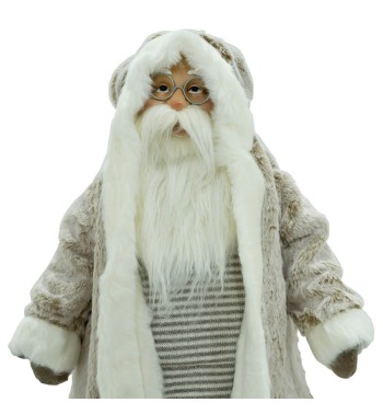 Babbo Natale con Abito Taupe 4 Misure