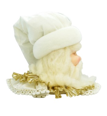 Testa di Babbo Natale da Appendere H.61 cm