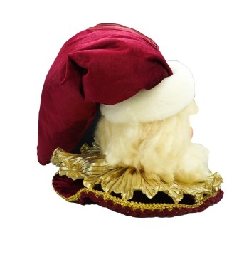 Testa di Babbo Natale da Appendere H.61 cm