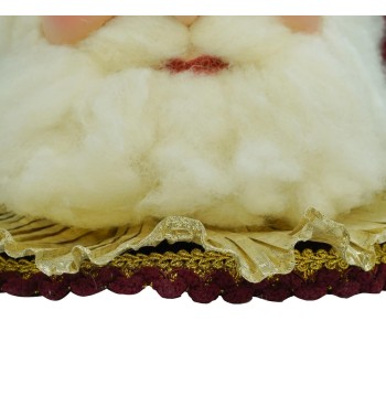 Testa di Babbo Natale da Appendere H.61 cm