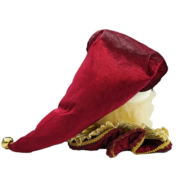 Testa di Babbo Natale da Appendere H.61 cm