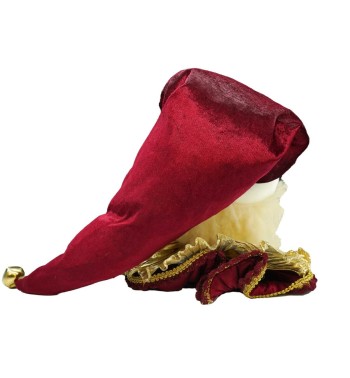 Testa di Babbo Natale da Appendere H.61 cm