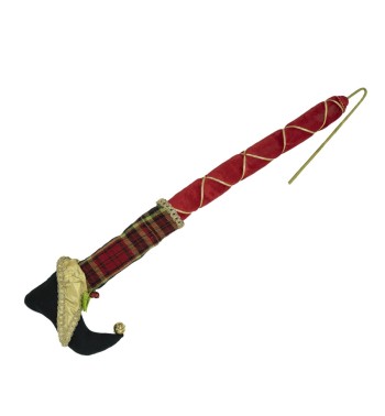 Gamba di Elfo Natalizio da Appendere 2 Misure