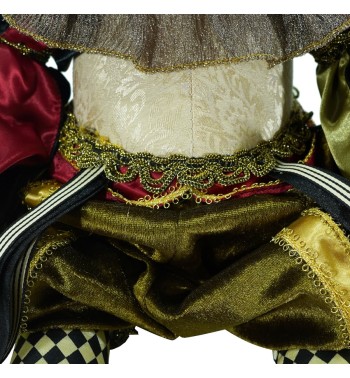 Jolly con Abito Verde Rosso H.66 cm