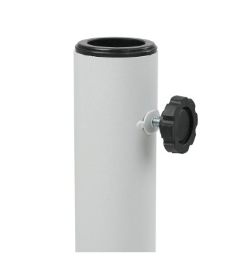 Base per Ombrellone in Acciaio Bianco 17 kg