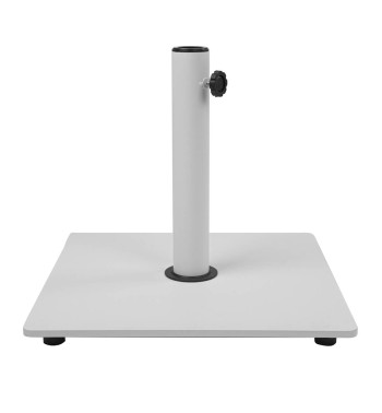Base per Ombrellone in Acciaio Bianco 17 kg
