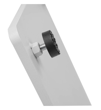 Base per Ombrellone in Acciaio Bianco 17 kg