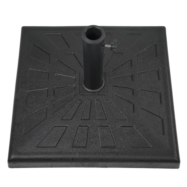 Base per Ombrellone in Resina Grigio Antracite 19 kg