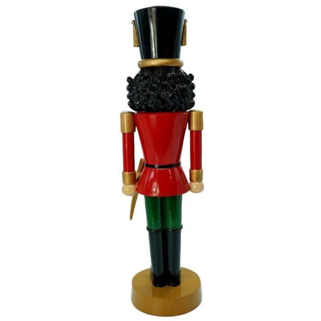 Schiaccianoci di Natale in Resina H.65 cm