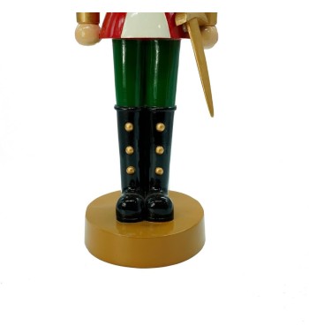 Schiaccianoci di Natale in Resina H.65 cm