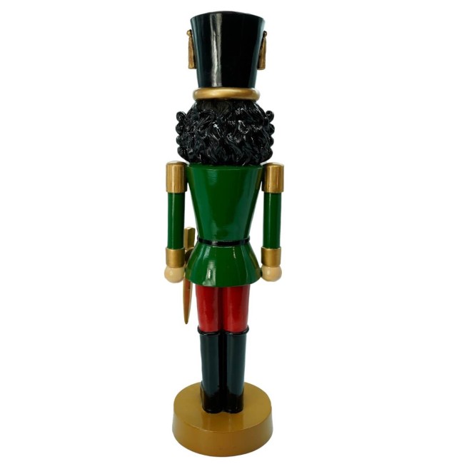 Schiaccianoci di Natale in Resina H.65 cm