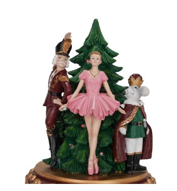 Schiaccianoci Natalizio in Resina con Led H.95 cm