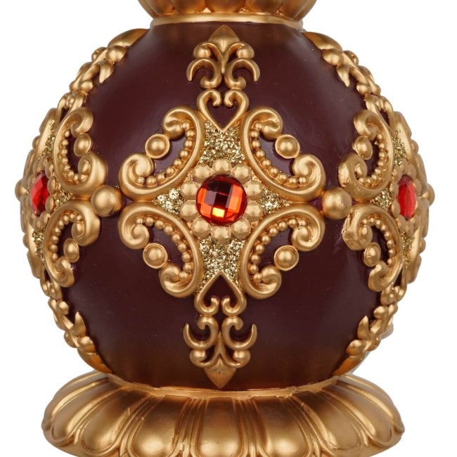 Scultura Puntale Natalizio in Resina H.152 cm