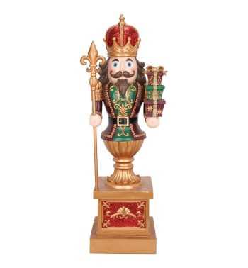 Schiaccianoci Natalizio in Resina H.124 cm