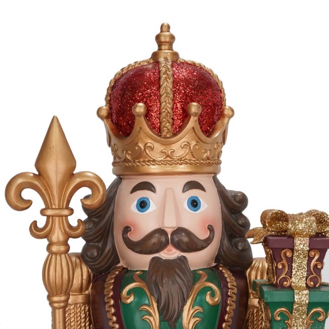 Schiaccianoci Natalizio in Resina H.124 cm