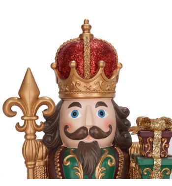 Schiaccianoci Natalizio in Resina H.124 cm