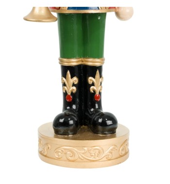 Schiaccianoci Natalizio con Tromba H.46,5 cm