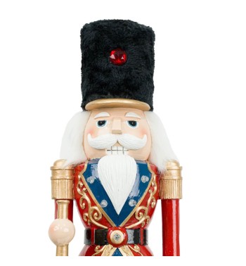 Schiaccianoci Natalizio con Tromba H.46,5 cm