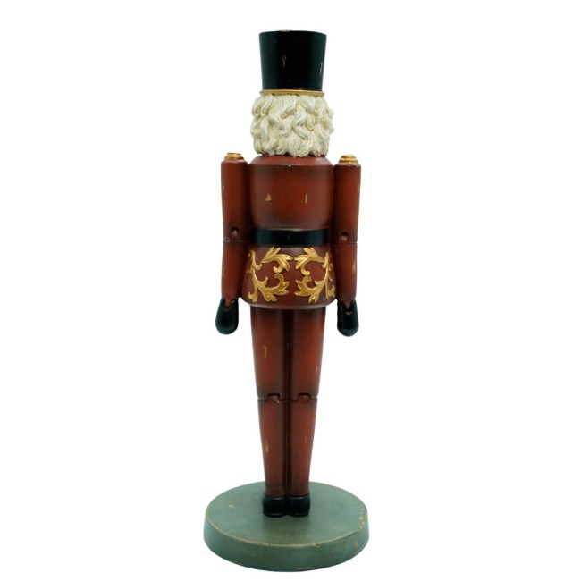 Soldatino Natalizio in Resina Rosso H.33 cm