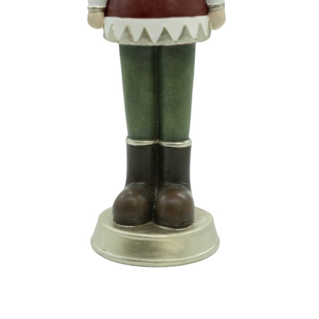 Schiaccianoci Natalizio in Poliresina in Tre Misure