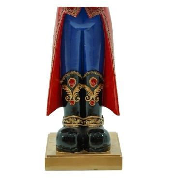 Schiaccianoci di Natale in Resina con Vassoio H.88 cm