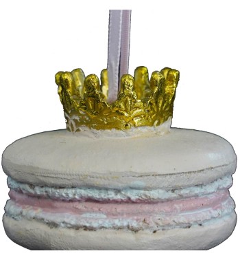 Macarons in Resina Rosa D.5 cm